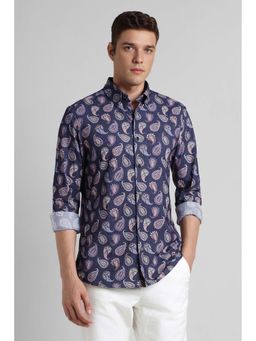 Simon Carter - Navy Blue Casual Shirt