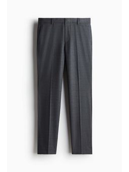 H&M - Men Grey Slim Fit Suit Trouser
