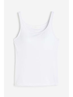 H&M - Women White Coolmax Integral-Bra Top