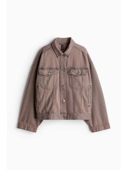 H&M - Women Beige Denim Jacket