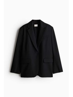 H&M - Women Black Loose-Fit Blazer