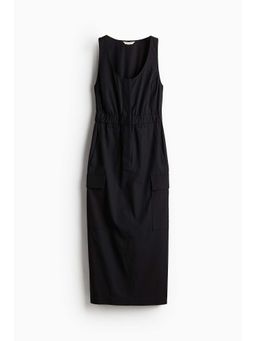H&M - Women Black Long Cargo Dress