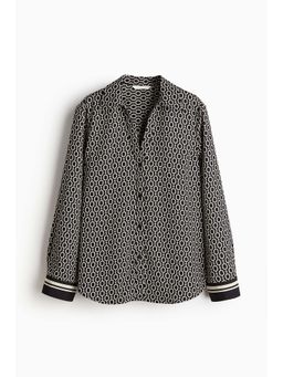 H&M - Women Black Long-Sleeved Shirt