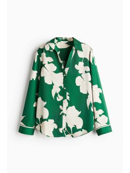 H&M - Women Green Long-Sleeved Shirt
