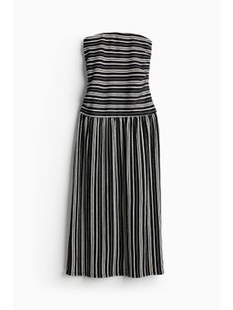 H&M - Women Black Bandeau Dress