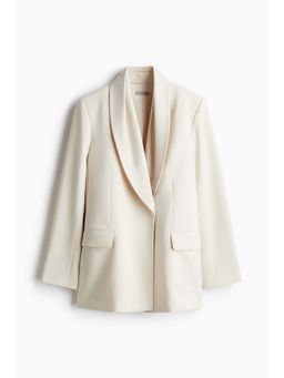 H&M - Women Beige Oversized Blazer