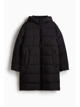 H&M - Men Black Long Puffer Jacket
