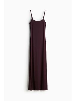 H&M - Women Purple Ribbed Bodycon Dress
