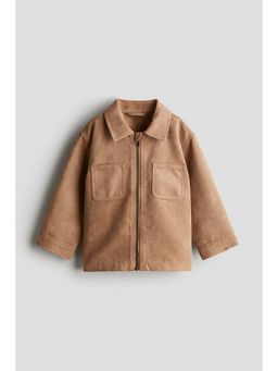 H&M - Boys Beige Napped Overshirt