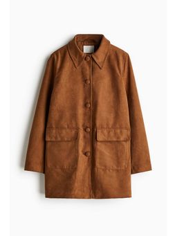 H&M - Women Brown Napped Car Coat