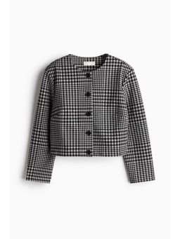 H&M - Women Black Short Jacket