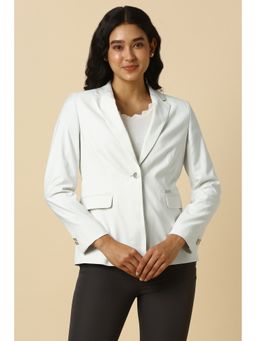 Allen Solly - Women's White Blazer