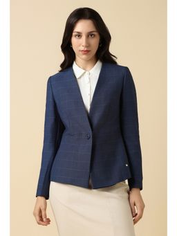 Allen Solly - Women's Navy Blue Blazer