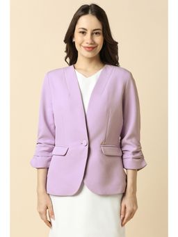 Allen Solly - Women's Lavender Blazer