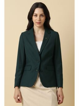 Allen Solly - Women's Green Blazer