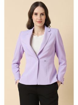 Allen Solly - Women's Lavender Blazer