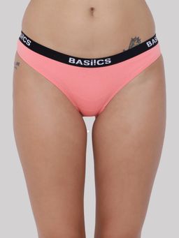 BASIICS by La Intimo - Womens Coral Dulce Candy Brief