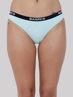 BASIICS by La Intimo - Womens Aqua Dulce Candy Brief