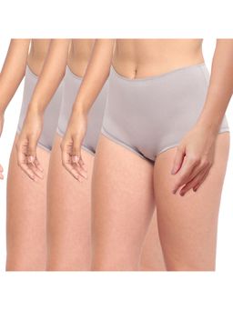 BASIICS by La Intimo - Grey Hanky Panky Boyshorts (Pack of 3)