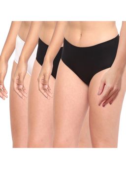 BASIICS by La Intimo - Multi-Color Tease 2 Please Full Hipsters (Pack of 3)