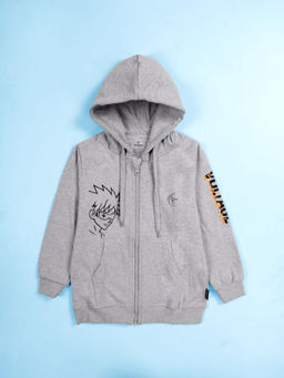 KiddoPanti - Boys Multi-Color Graphic Hoodie (Pack of 2)