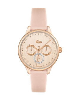 Lacoste - Birdie Multifunction Rose Gold Round Dial Women's Watch - 2001206