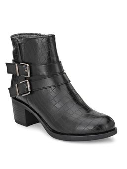 Delize - Womens Black Ankle Boots