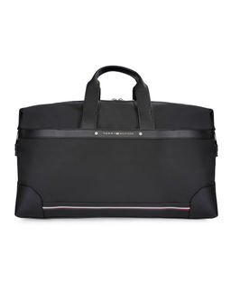Tommy Hilfiger - Crawley Men Pu Gym Bag Duffel - Black