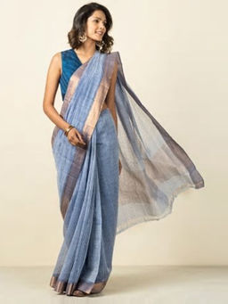 Fabindia - Cotton Mangalgiri Woven Sari