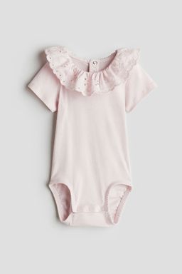 H&M - Girls Pink Collared Bodysuit