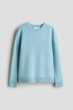 H&M - Boys Blue Fine-Knit Jumper