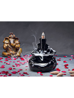 BODHI HOUSE - Garden Ceramic Smoke Fountain With 20 Backflow Incense Cones