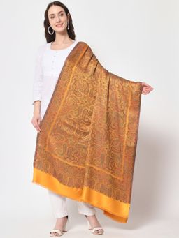 Zamour - Women Kani Woven Paisley Bamboo Shawl