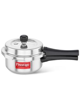 Prestige - Popular Plus Svachh Virgin Aluminium Spillage Control Pressure Cooker 2L Silver