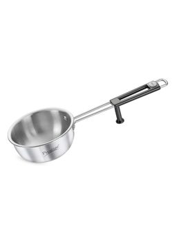 Prestige - Tri-ply Splendor Heat Resistant Handle Tadka Pan 11 cm 300ml Stainless Steel Silver