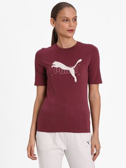 Puma - Nu-Tility Womens Maroon T-Shirt