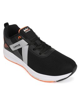 Campus - Camp Twist Men Black Walking Shoes
