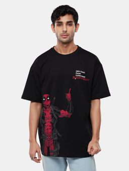 The Souled Store - Deadpool Great Irresponsibility Oversized T Shirts