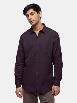 The Souled Store - Solids Black Cotton Linen Shirts