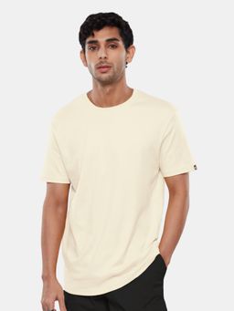 The Souled Store - Solids Off White Supima T Shirts