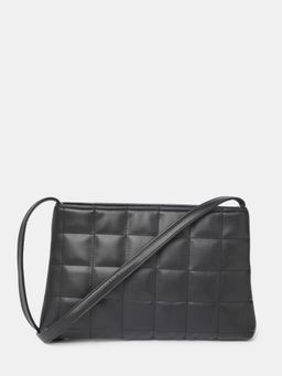 VERO MODA - Women Quilted Black Sling Bag