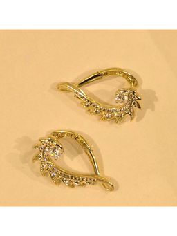 Dkane Designs - Women White Stainless Steel Earrings