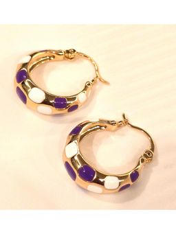 Dkane Designs - Women Multi-Color Stainless Steel Earrings