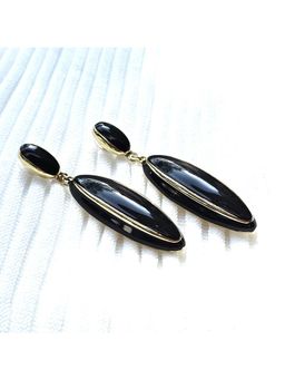 Dkane Designs - Women Black Alloy Earrings