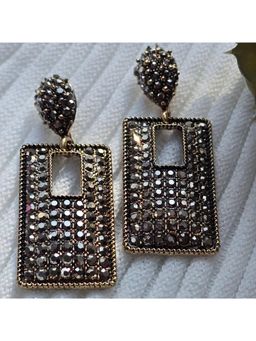 Dkane Designs - Women Black Copper Earrings