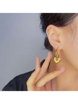 Dkane Designs - Women Gold Stainless Steel Earrings