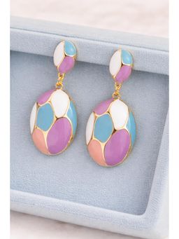 Dkane Designs - Women Multi-Color Stainless Steel Earrings