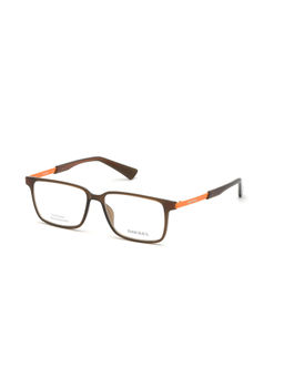 Diesel - Brown Rectangle Frame for Men - DL5290 53 045 (53)