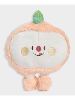 Mi Arcus - Apple Shape Soft Plush Toy for Infants Boys Girls Peach (3-12 Months)