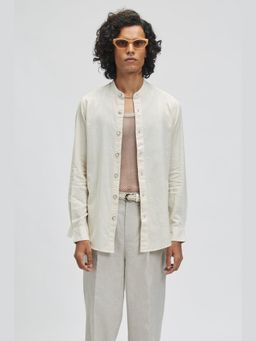TERRA LUNA - Puck Beige Khadi Shirt
